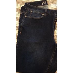 Christopher&Banks dark wash jean